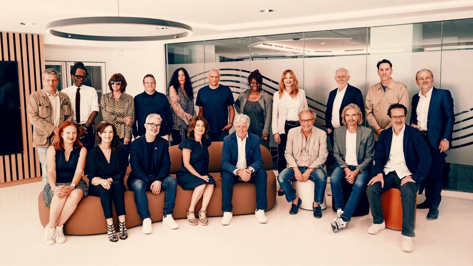 Photo de groupe du Conseil d’administration de la Sacem 2025-2026